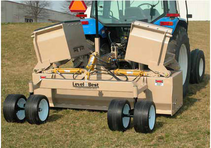 Rankin Level Best Tractor Grading Box | Model TD-84 | Working Width 84" inches | Dual Laser Capability | For Tractors