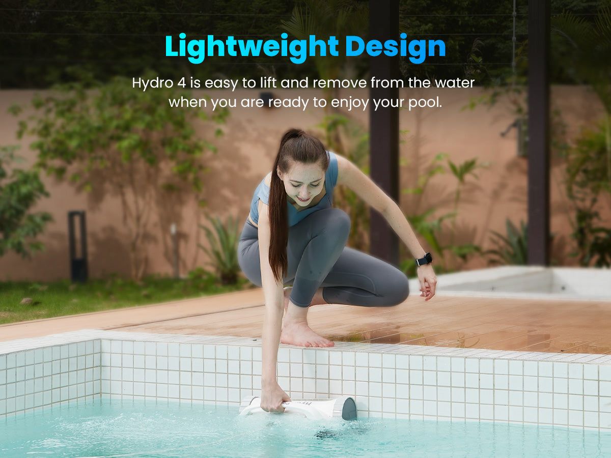 Chasing Cleaner Hydro 4 Corded Robotic Pool Cleaner | Pool Size 1,614 Sq.ft | Flow Rate 320 L/min