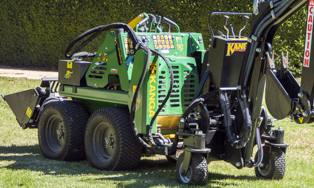 Kanga 6-Series DW625 Diesel Powered Compact Loader | Overall Width 40.6" | Kubota D902 Diesel Engine
