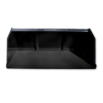 Loflin Fabrication | Snow and Litter Bucket W/ Bolt-On Edge | Width 48"-120" | Depth 28.2" To 38.3" Inches | For Skid Steer