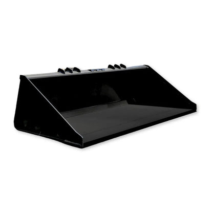 Loflin Fabrication | XHD Low Profile Bucket | 6" Longer Bottom | 60"-84" Width | 70+ Horsepower | For Skid Steers & Track Loaders
