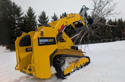 Baumalight Mini Skid-Steer Log Grapple w/ Rotator | Model LMR316G | Width 34" | 5-20 GPM | For Mini Skid Steers