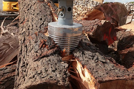 Baumalight Small Stump Planner Bits | Model D002771 | 2" Hex x 8" - 2" Hex x 20" Attachment Size | 650 lbs | Hydraulic Flow 20 To 45 GPM | For Skid Steer