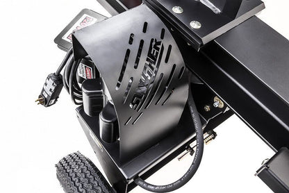 Swisher Timber Brute Eco Split 22 Ton Electric Log Splitter | Model LS22E | 25" Opening | 120V Electric Motor | Hydraulic Flow 10 to 30 GPM | Horsepower 15 To 50+ HP | For Skid Steers & Tractors