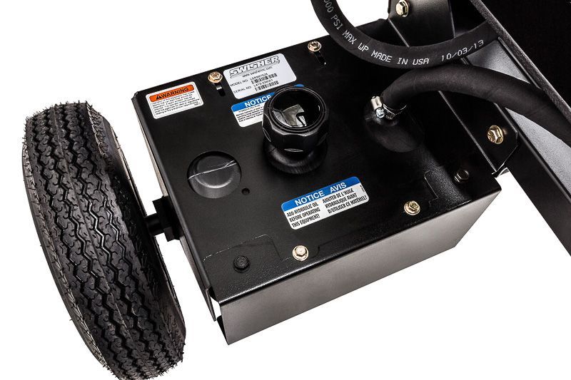 Swisher Timber Brute Eco Split 22 Ton Electric Log Splitter | Model LS22E | 25" Opening | 120V Electric Motor | Hydraulic Flow 10 to 30 GPM | Horsepower 15 To 50+ HP | For Skid Steers & Tractors