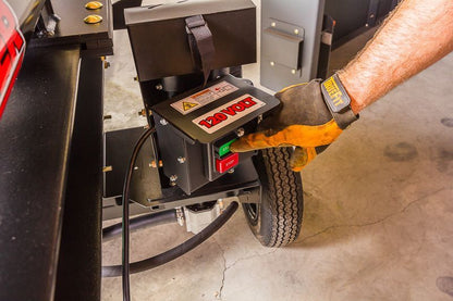 Swisher Timber Brute Eco Split 22 Ton Electric Log Splitter | Model LS22E | 25" Opening | 120V Electric Motor | Hydraulic Flow 10 to 30 GPM | Horsepower 15 To 50+ HP | For Skid Steers & Tractors