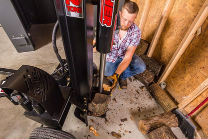 Swisher Timber Brute Eco Split 22 Ton Electric Log Splitter | Model LS22E | 25" Opening | 120V Electric Motor | Hydraulic Flow 10 to 30 GPM | Horsepower 15 To 50+ HP | For Skid Steers & Tractors