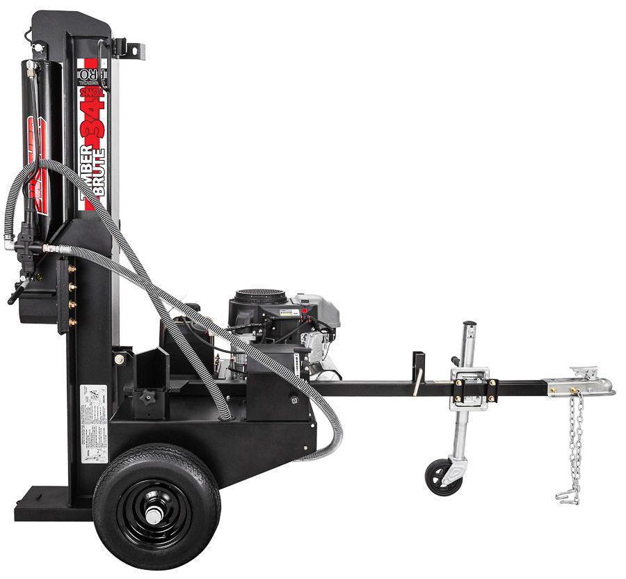Swisher Timber Brute Commercial Grade Log Splitter | Model LSED14534 | 25" Log Opening | Hydraulic Flow 12 To 20 GPM | Horsepower 15 To 40 HP | For Skid Steers & Tractors