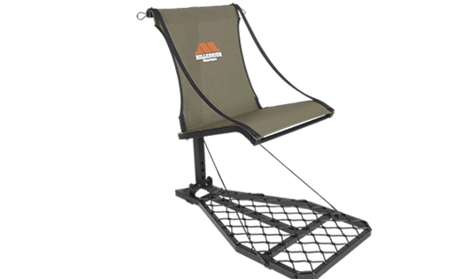 Millennium Treestands M100 Ultralite Hang-On Stand | Model M-100-SL | Width 20" | Capacity 300 lb | Tree Mount