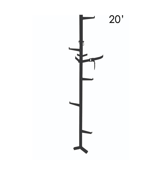 Millennium Treestands M210 Climbing Stick | Model M-210-00 | Height 20' | Capacity 300 lb | Tree Stand Access