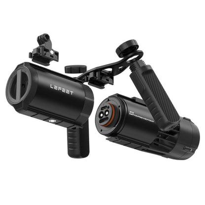Lefeet Underwater Scooter | Model P1 Standard & P1 XR | Length 9.72"–15.79" | Width 12.40" | Height 5.12" | 9 & 13 kgf Thrust | 60m Depth | 60–90 Min Runtime | For Scuba, Freediving & SUP