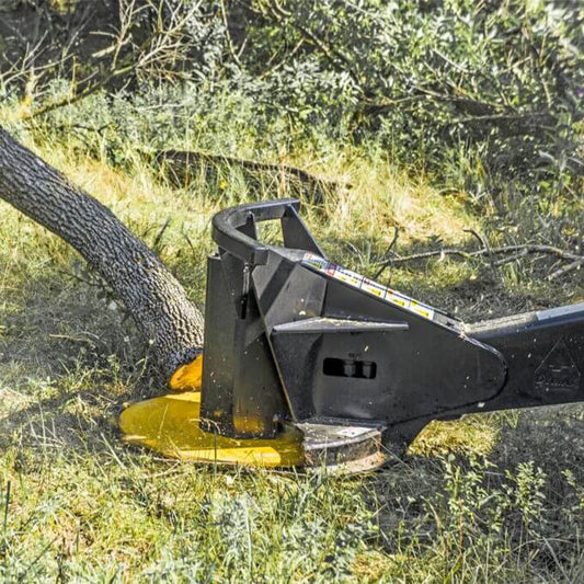 Maxx Tree Saw with Cutting Disk Attachment for Skid Steer