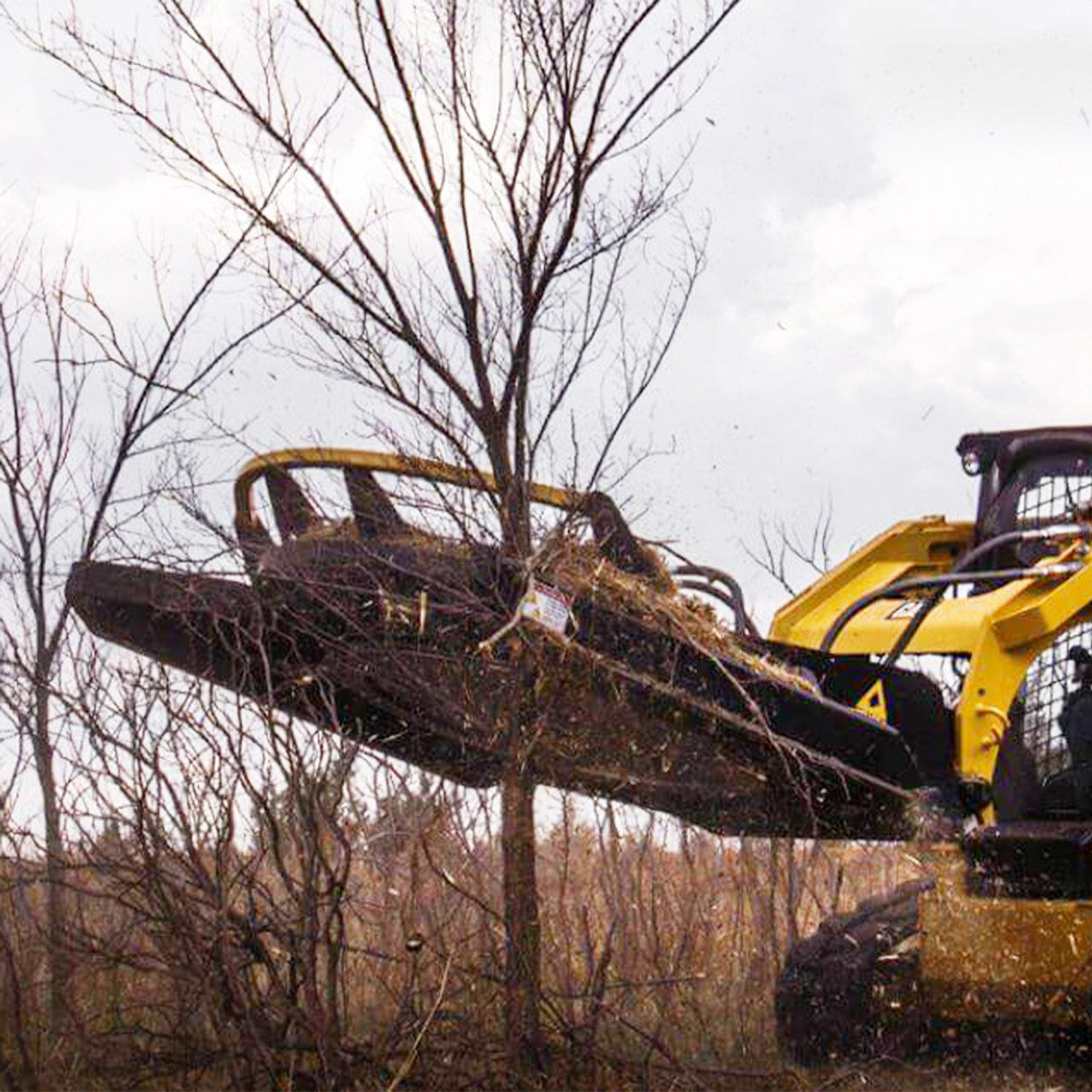 Maxx Vortex Brush Cutter with Dual Discharge Deck for Skid Steer ...