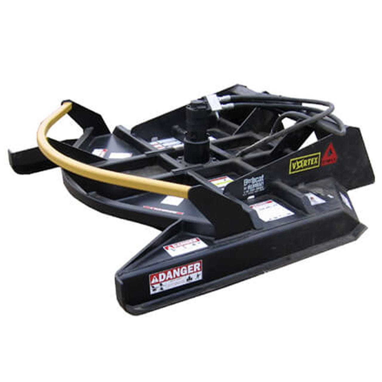 MAXX VORTEX BRUSH CUTTER WITH DUAL DISCHARGE DECK FOR SKID STEER