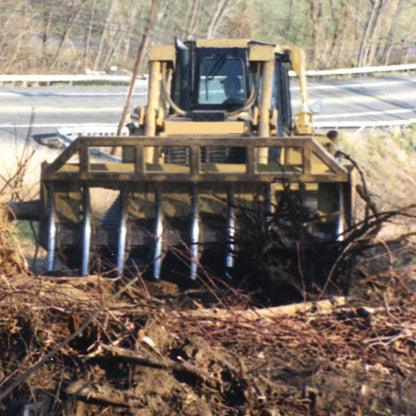 Rockland RF-3 Severe Service Rake with Heavy-Duty Teeth for Dozers