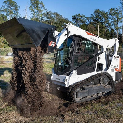 McLaren Industries 4-in-1 Bucket | Model 60X804X60 To 60X804X84 | Width 60" To 84" | 15 To 25 GPM | For Skid Steer