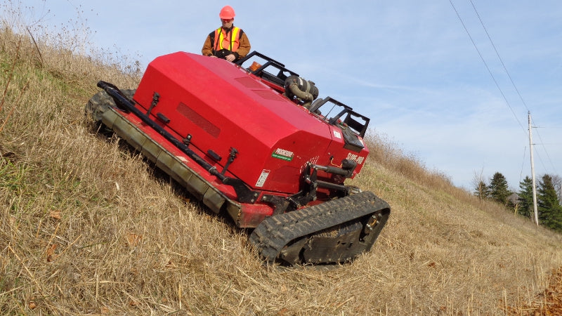 Progressive Turf Equipment Inc. Remote Controlled Steep Slope Mower | Model SLOPE-PRO | Cutting Width 52" | 26 HP Kohler EFI | Commercial Remote Mower