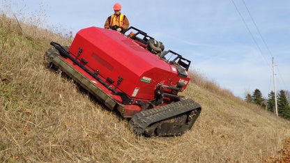 Progressive Turf Equipment Inc. Remote Controlled Steep Slope Mower | Model SLOPE-PRO | Cutting Width 52" | 26 HP Kohler EFI | Commercial Remote Mower