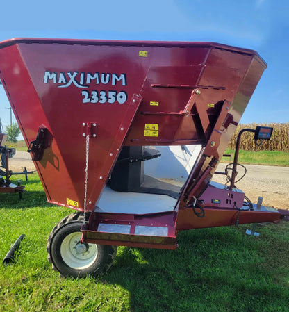 Maximum Machine 23350 Vertical Mixer | Tower Feed Mixer | 21 HP