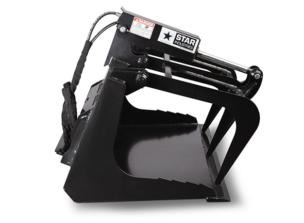 Star Industries Skeleton Bucket, Root Grapple & Grapple Bucket | MI-44 | Width 44" | 20 GPM | For Mini Skid Steers