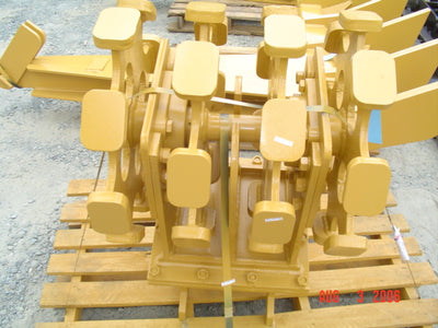 IS Attachment Compaction Wheel AR400 Steel | Machine 3.5-19.5 Tons | For Excavator