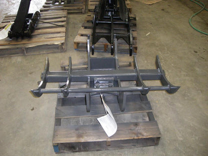 IS ATTACHMENT AR400 STEEL TREE STUMPER AND RAKE FOR 650 LBS SMALL/MINI EXCAVATOR