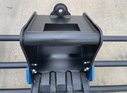 Star Industries Smooth Bucket | Models 910-10 To 910-36 | Width 10" To 36" | 1 To 8 Tons | For Mini Excavators