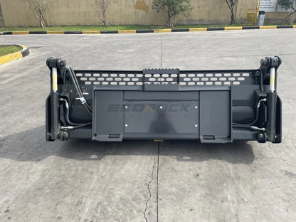 Bedrock Attachments Multipurpose Bucket | Width 72" | Model SKMPB-72-E | Cutting Edge | Hydraulic Flow Range: 15-25 GPM | For Skid Steer