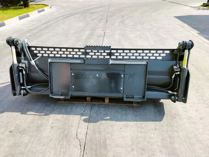 Bedrock Attachments Multipurpose Bucket | Width 78" | Model SKMPB-78-E | Cutting Edge | Hydraulic Flow Range: 15-25 GPM | For Skid Steer