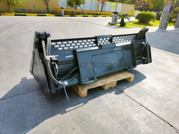 Bedrock Attachments Multipurpose Bucket | Width 78" | Model SKMPB-78-T | 7 Teeth | Hydraulic Flow Range: 15-25 GPM | For Skid Steer