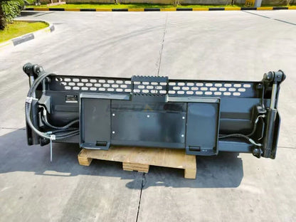 Bedrock Attachments Multipurpose Bucket | Width 78" | Model SKMPB-78-T | 7 Teeth | Hydraulic Flow Range: 15-25 GPM | For Skid Steer