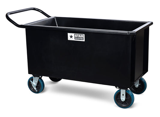 Star Industries Mortar Buggies – Rolling Transport | Length 50½″ & 54" | Capacity 6 & 10 cu. ft.