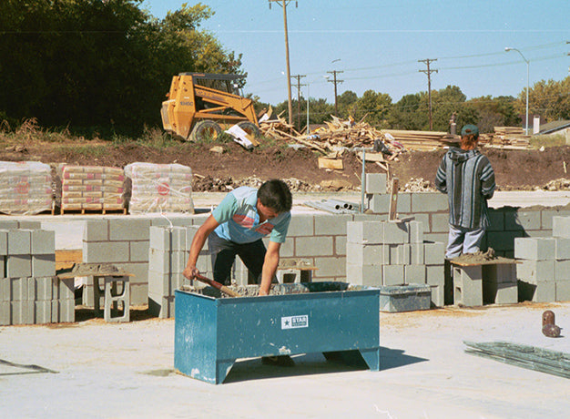Star Industries Forklift Mortar Tubs | Length 32" & 48" | 20 GPM | For Forklifts