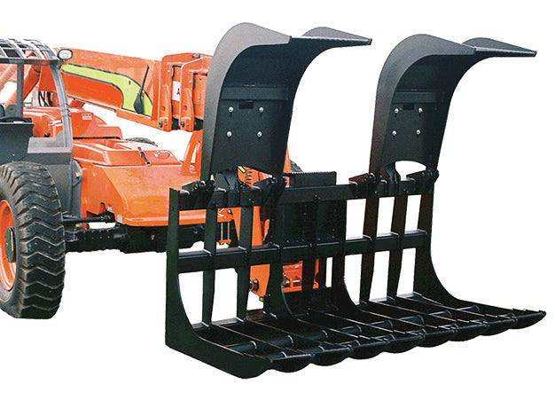Star Industries Root Grapple Bucket | Models 170-66 To 170DG-84 | Size 66" To 84" | 8 To 30+ GPM | For Skid Steer