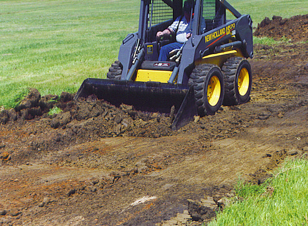 Star Industries HD Low Profile Dirt Buckets w/ Teeth | LP22A-T Series | Width 60" - 84" | 15–40 GPM | For Skid Steers