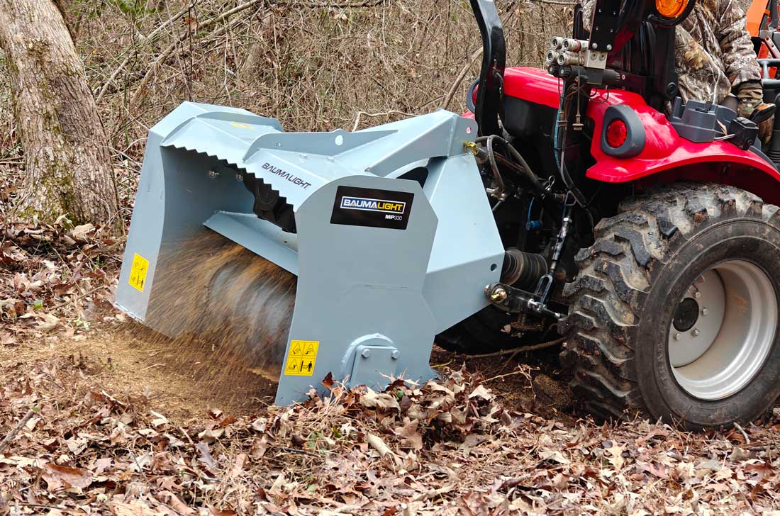 Baumalight | Fixed Tooth Mulcher | MP330 | Cutting Path 30" | 1800 RPM | Horsepower 15-55 HP | For Tractors