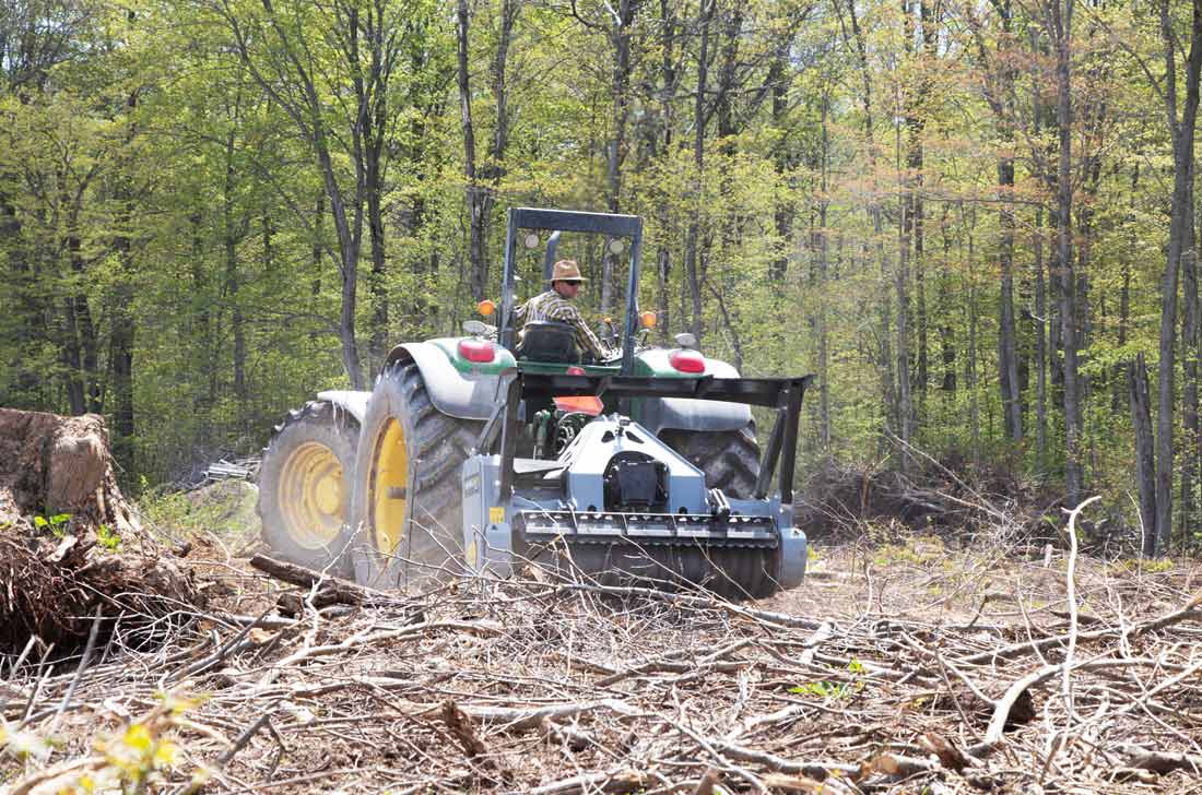 Baumalight 3-PT Brush Mulchers | Model MP-972 | Rotor Width 72" | Path Width 84" | Horsepower 90-120 HP | For Tractors