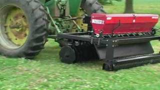 Kasco Landscrapers Choice Primary Seeder | Model KLS 48-60-72 | Working Width 48"/60"/72" | 25-45HP | For Tractor