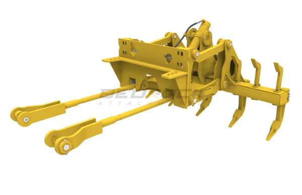 Bedrock Attachments Multi-Shank Ripper | Model MR04-2 | Width: 64.1" | Weight: 1.2 Ton | For Motor Grader