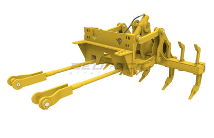 Bedrock Attachments Multi-Shank Ripper | Model MR04-2 | Width: 64.1" | Weight: 1.2 Ton | For Motor Grader