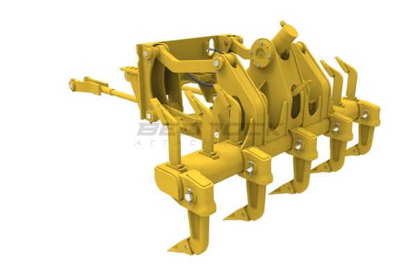 Bedrock Attachments Multi-Shank Ripper | Model MR04-2 | Width: 64.1" | Weight: 1.2 Ton | For Motor Grader