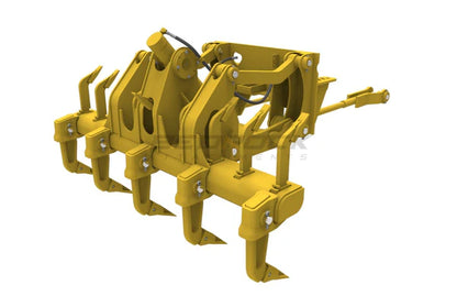 Bedrock Attachments Multi-Shank Ripper | Model MR04-2 | Width: 64.1" | Weight: 1.2 Ton | For Motor Grader
