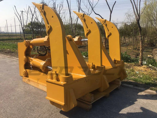 Bedrock Attachments Heavy-Duty MS Ripper | Model BR05 | Width: 98.4" | Weight: 4.9 Ton | For Bulldozer