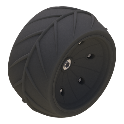 Martin-Till Chevron Rubber Press Wheel | Models 800451 & 800419 | 4" to 6" Width | For Major Row Unit Closing Systems