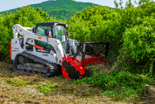 McLaren Industries Rotary Mulcher | Width 72" | 15 To 45 GPM | For Skid Steer
