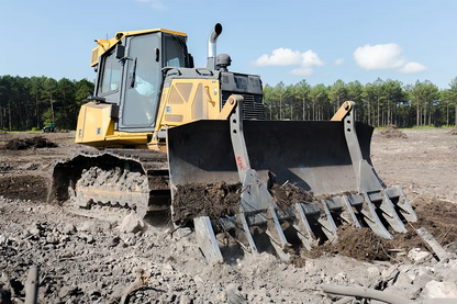 Solesbee’s Multi-Fit Dozer Rake | Width 9'-14' | 2" Tooth Width | Adjustable Pin Settings | For Dozers