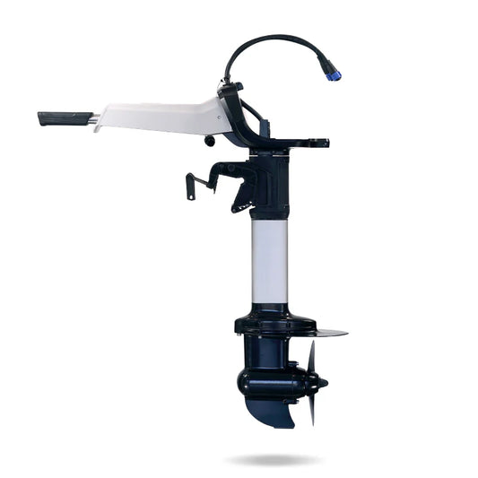 Bixpy PWC Motors N-3 Motor Assembly | SKU: MT-NMB-3801 | Short/Long Shaft | Direct-Drive Brushless Outboard  (3HP Equivalent) | For Jon Boats, Dinghies, Inflatables, Tenders & Small Sailboats
