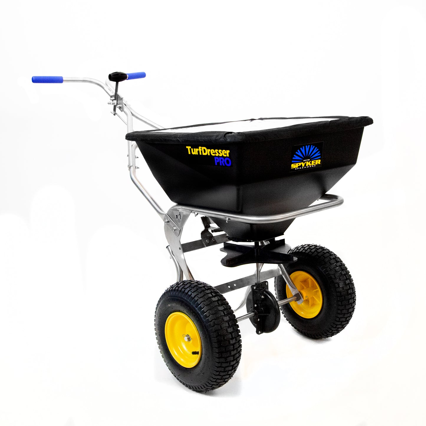 Spyker TurfDresser PRO Spreader | Model SPY80-1S-TD | 12' Spread Width | Hopper Capacity 80 lbs