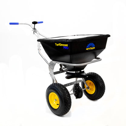 Spyker TurfDresser PRO Spreader | Model SPY80-1S-TD | 12' Spread Width | Hopper Capacity 80 lbs