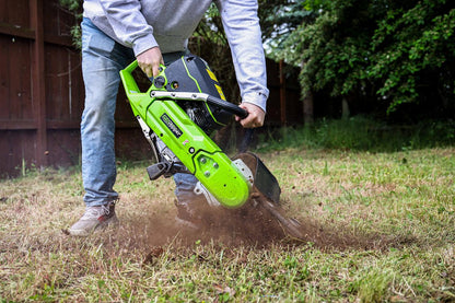Mini Trencher GeoRipper®20 Portable Handheld Trencher | Model GR520 | 20" Depth | 4.7 HP | 2" Trenching Width